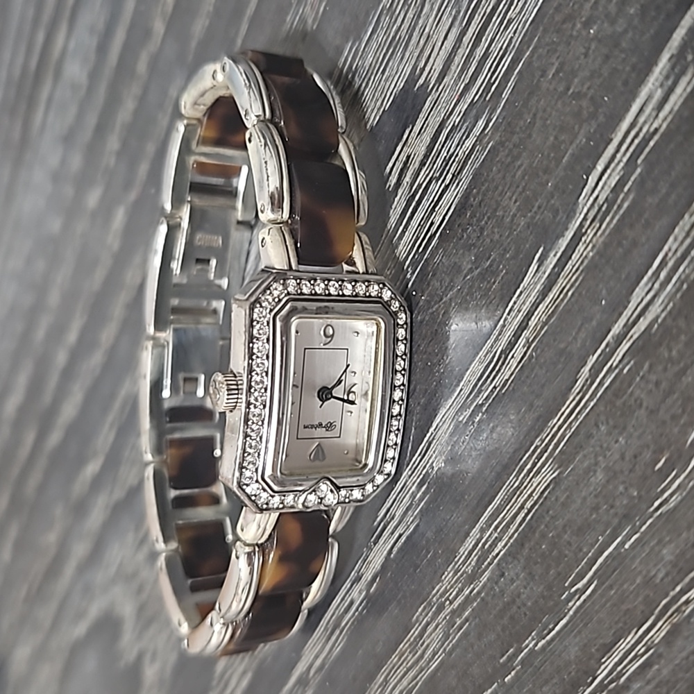 Brighton Encino Silver Watch